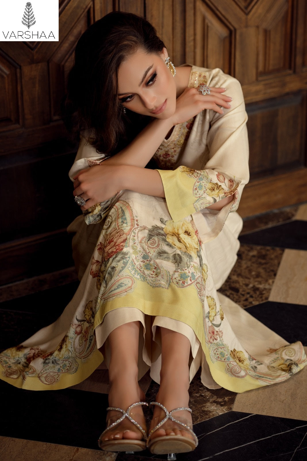Adriya Varshaa Cotton Plazzo Style Suits Wholesale Price