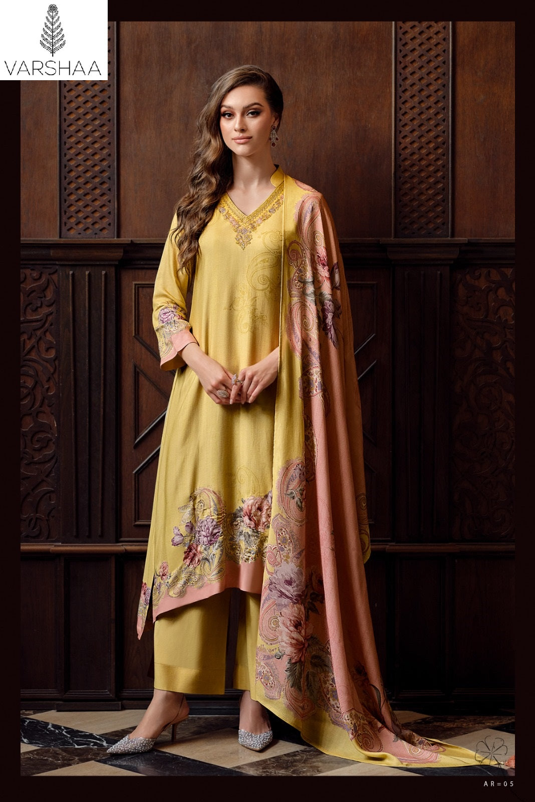 Adriya Varshaa Cotton Plazzo Style Suits Wholesale Price