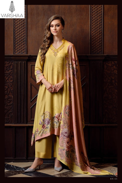 Adriya Varshaa Cotton Plazzo Style Suits Wholesale Price
