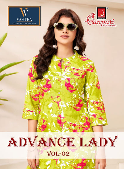 Advance Lady Vol 2 Vastra Ganpati Cotton Co Ord Set Wholesale Price
