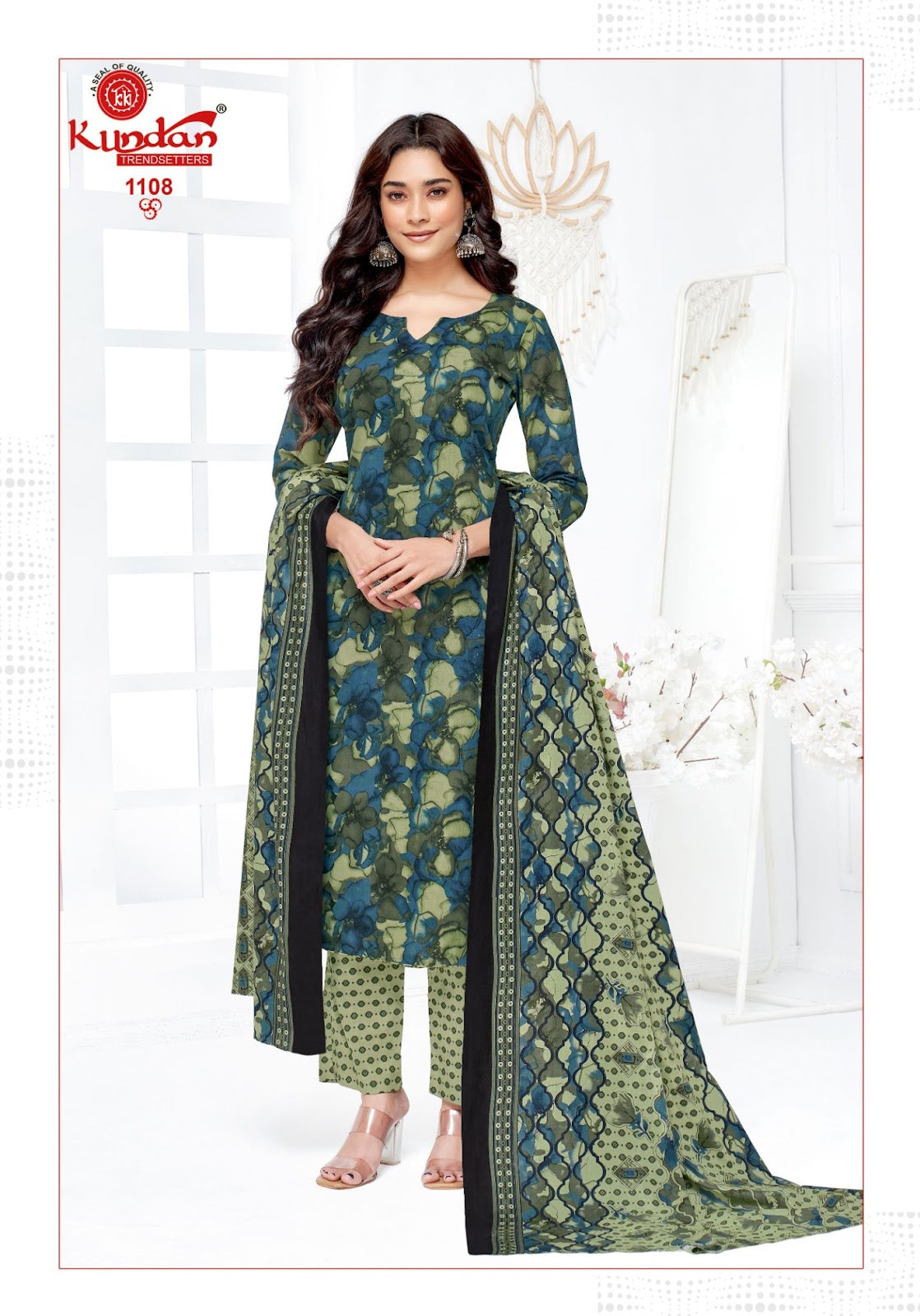 advance vol 11 kundan k4u cotton dress material wholesaler gujarat