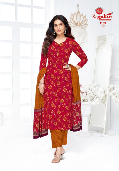 advance vol 11 kundan k4u cotton dress material wholesaler gujarat