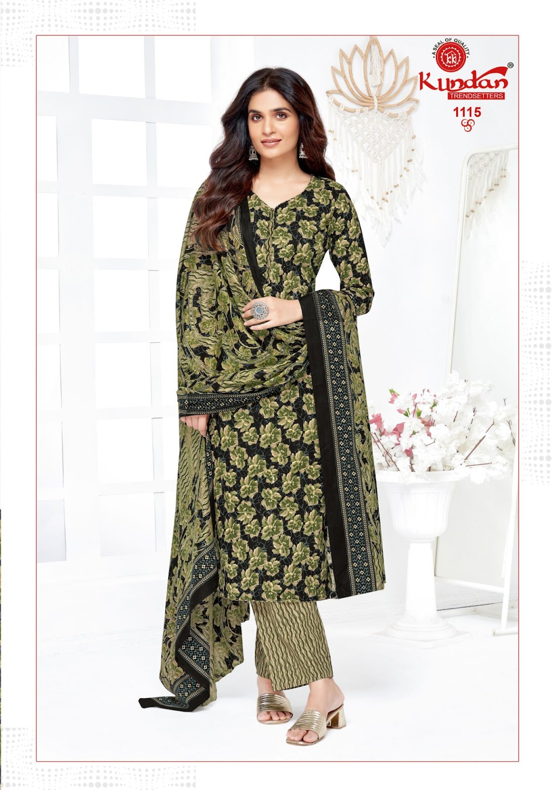 advance vol 11 kundan k4u cotton dress material wholesaler gujarat