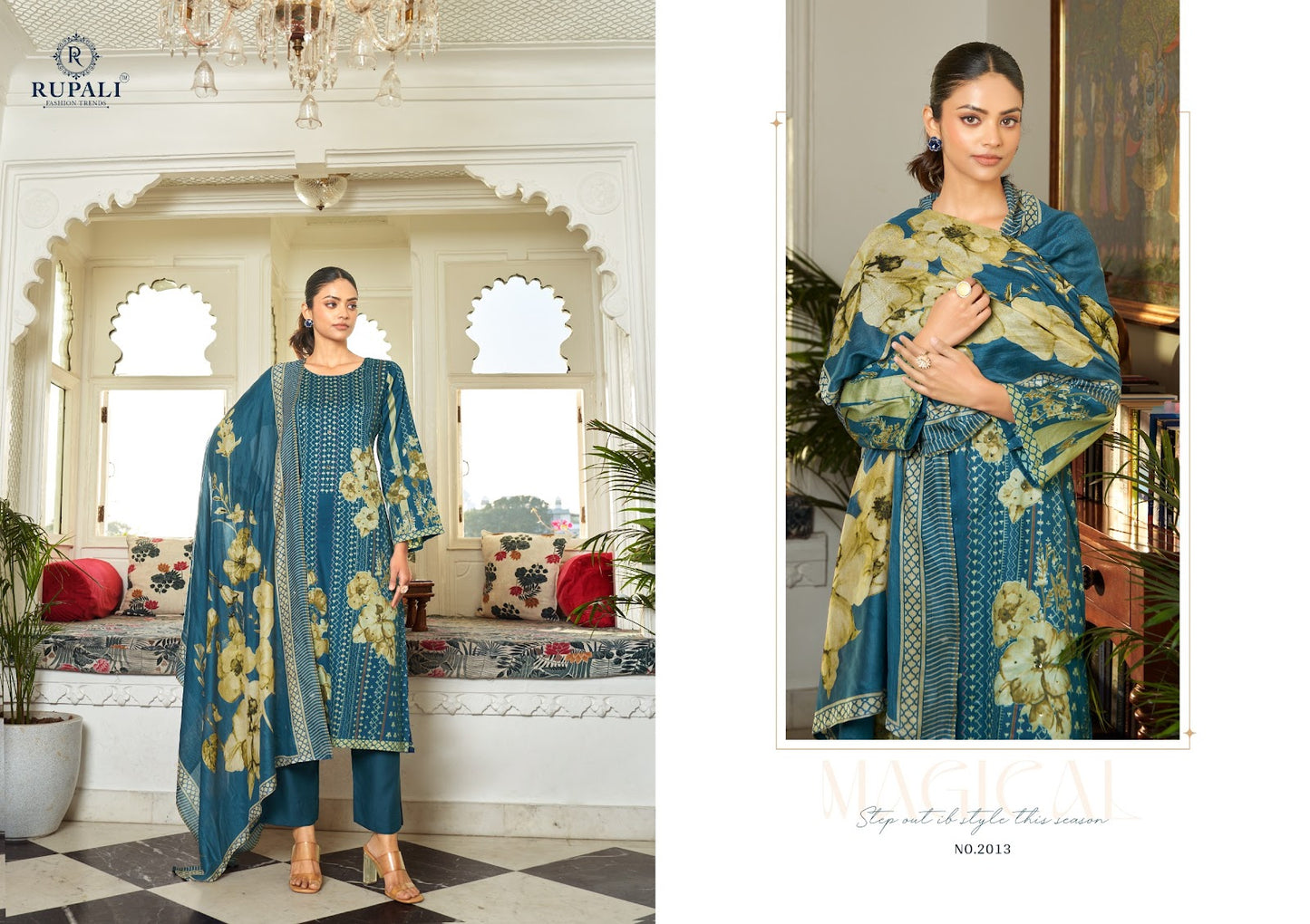 Advika Rupali Jam Satin Pant Style Suits Manufacturer