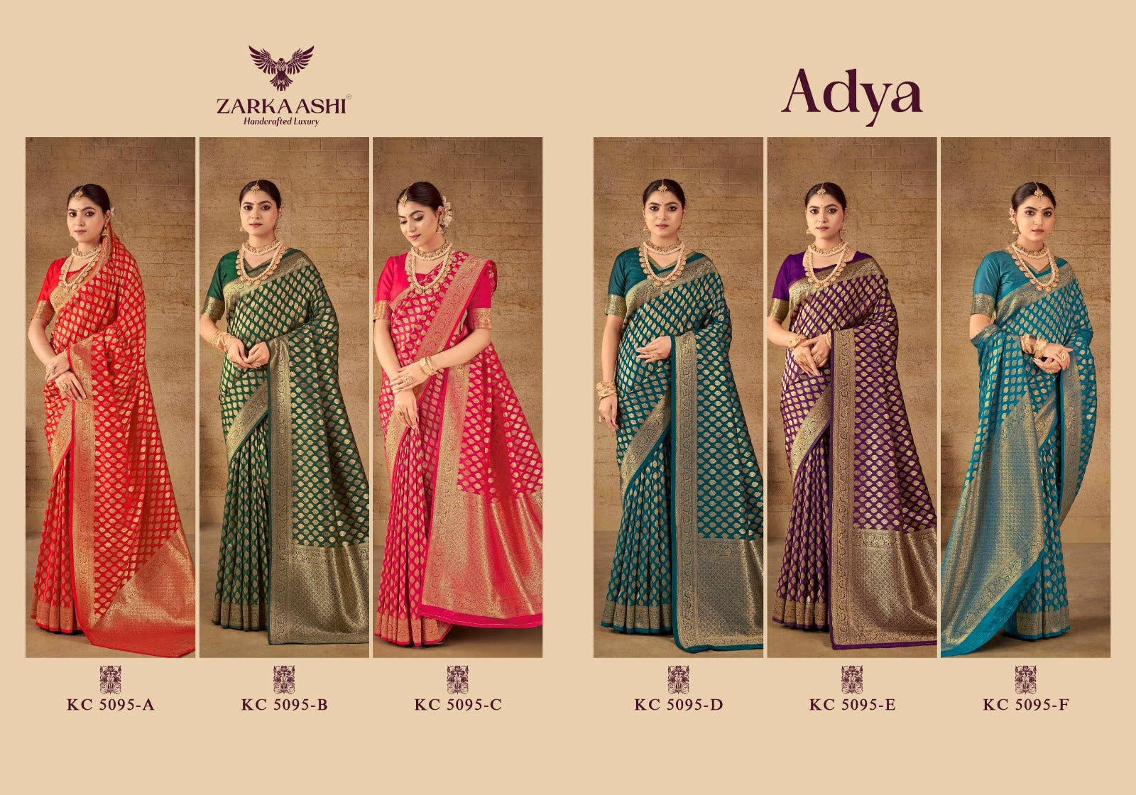 Adya Zarkaashi Silk Sarees Supplier