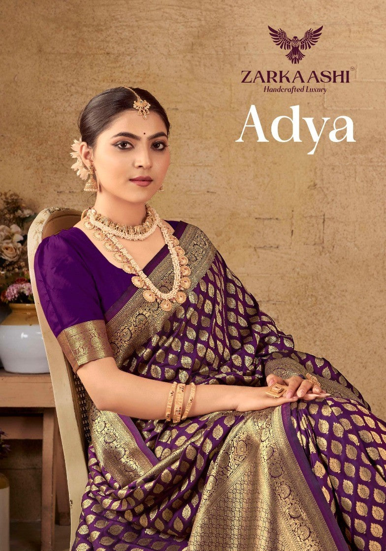 Adya Zarkaashi Silk Sarees Supplier
