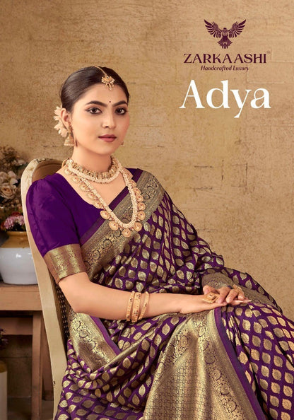 Adya Zarkaashi Silk Sarees Supplier