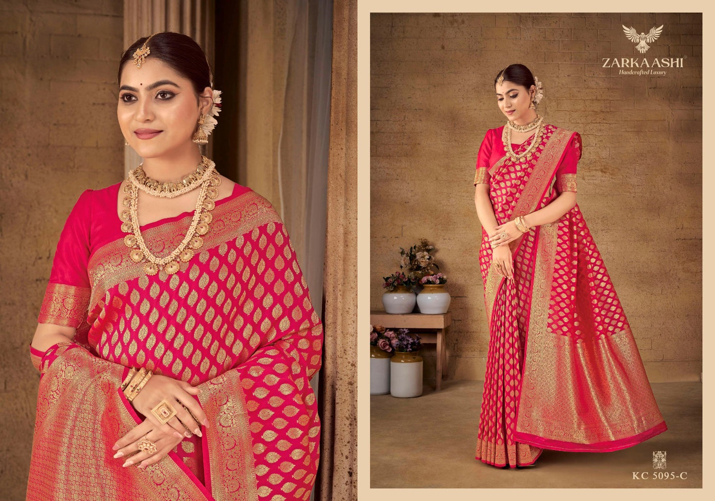 Adya Zarkaashi Silk Sarees Supplier