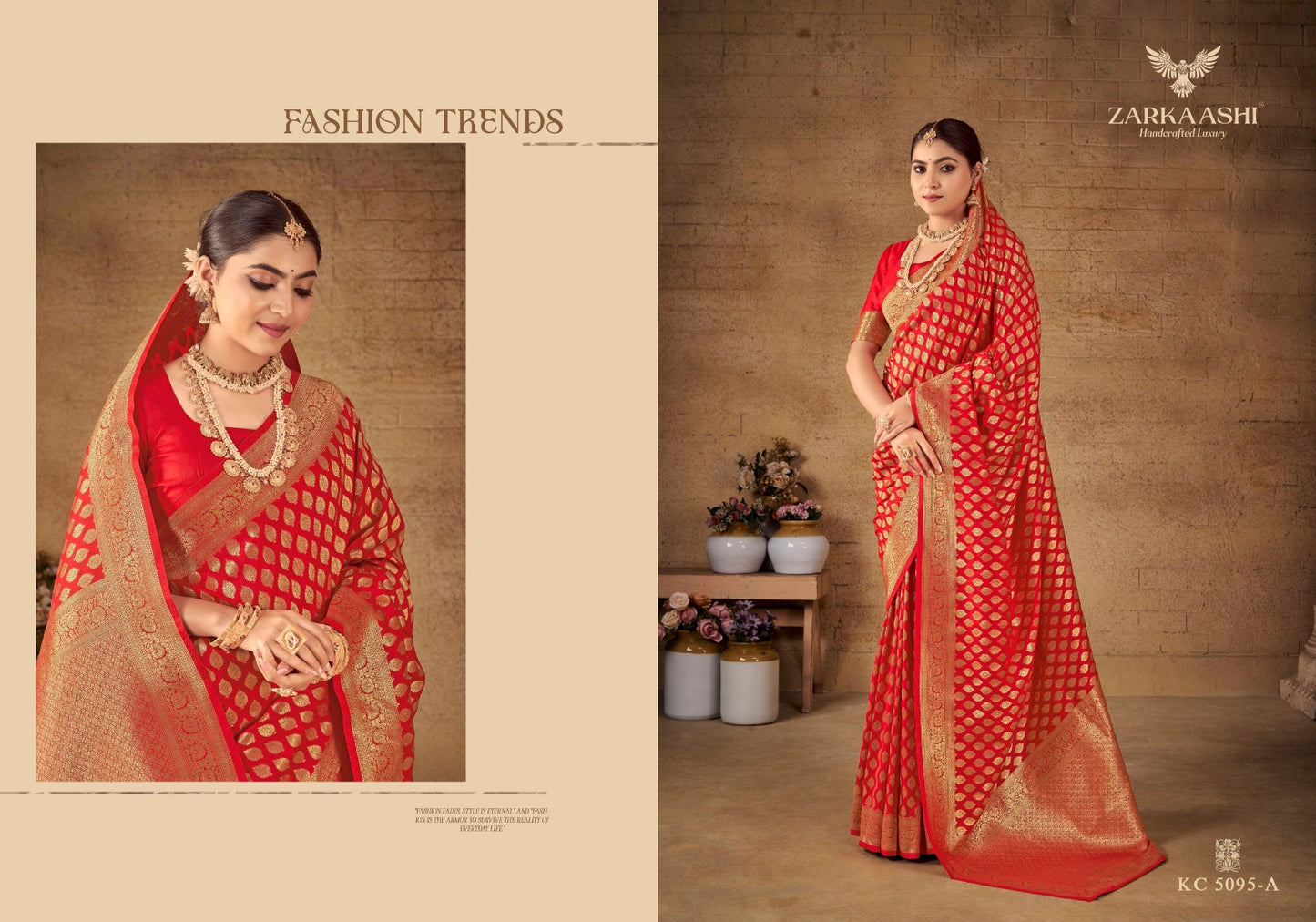 Adya Zarkaashi Silk Sarees Supplier