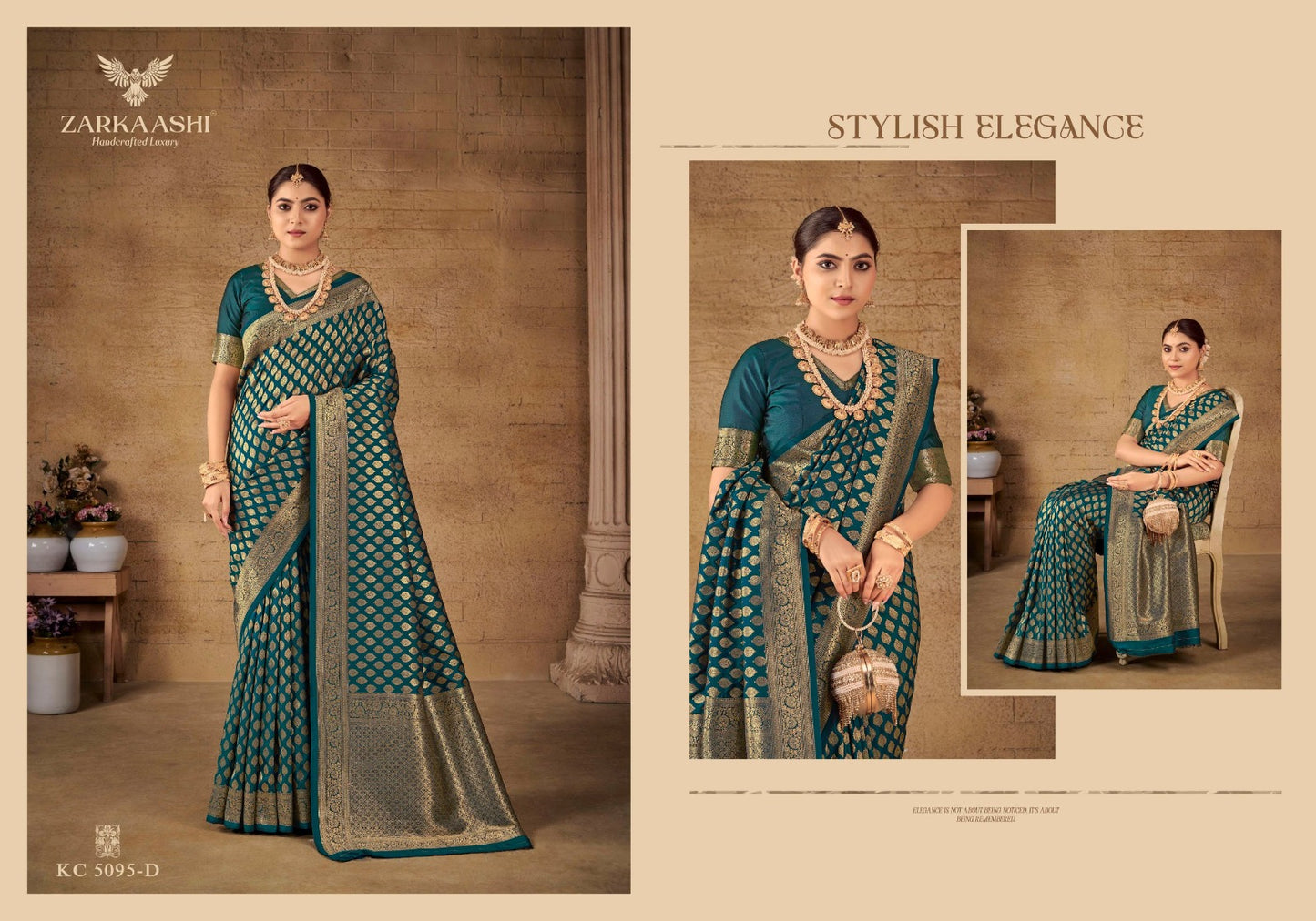 Adya Zarkaashi Silk Sarees Supplier