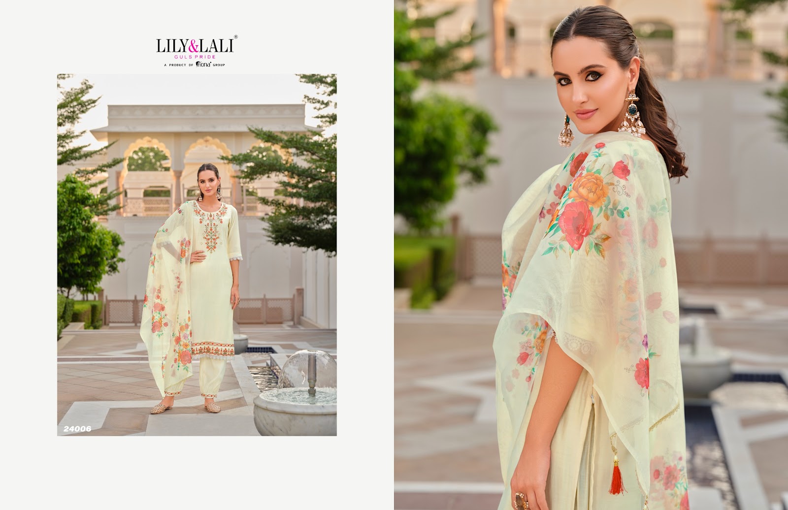 Afghani 5 Lily Lali Milan Silk Readymade Pant Style Suits Wholesale Rate