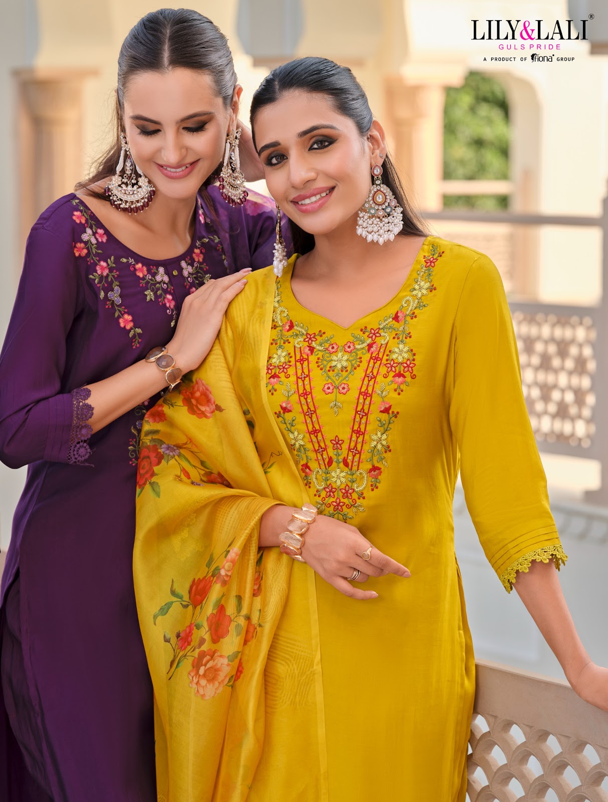 Afghani 5 Lily Lali Milan Silk Readymade Pant Style Suits Wholesale Rate