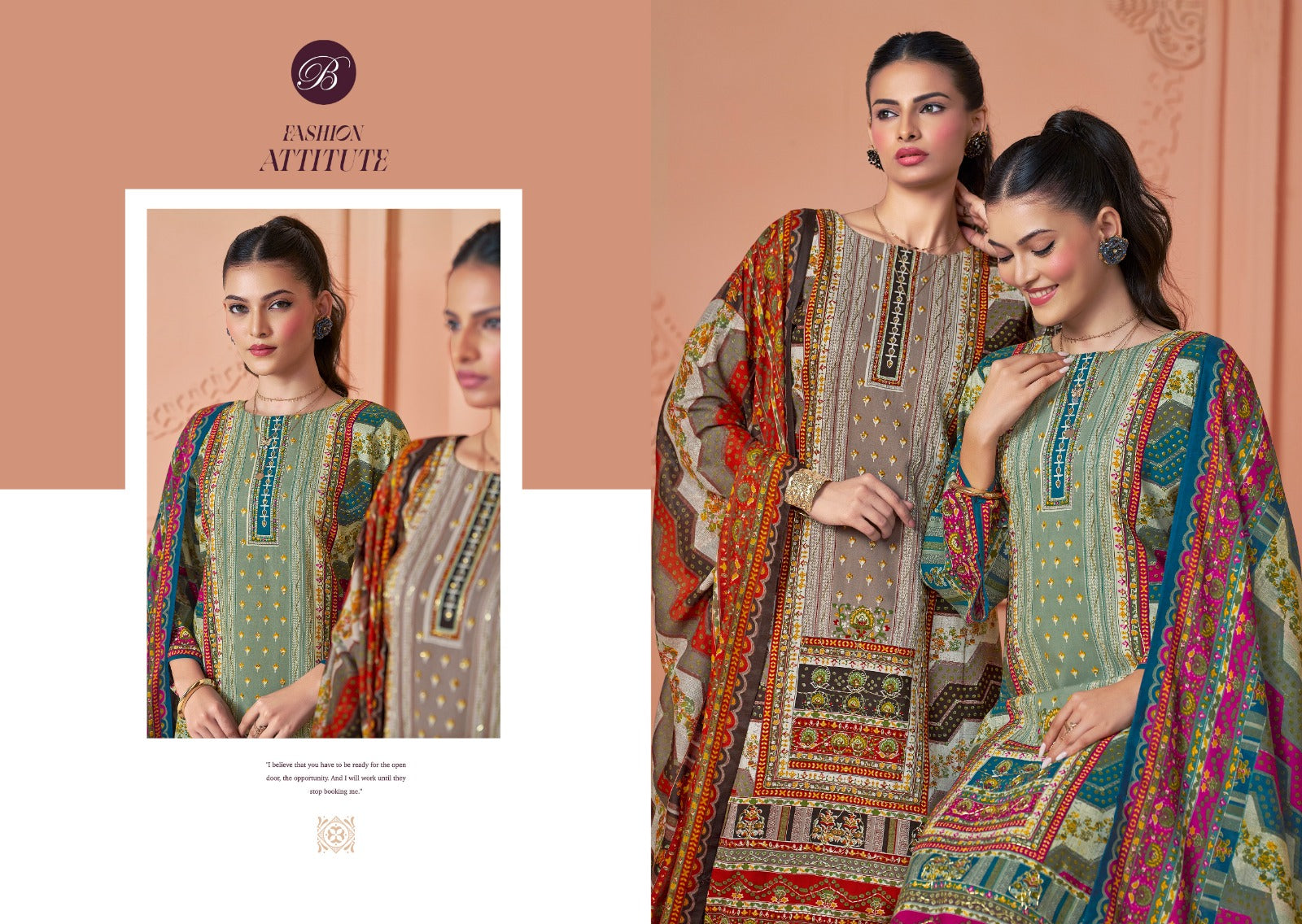 Afreen Belliza Designer Studio Pure Viscose Karachi Salwar Suits Manufacturer Gujarat