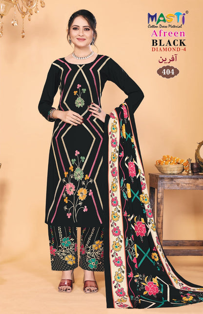 Afreen Black Diamond 4 Masti Rayon Pant Style Suits Wholesale