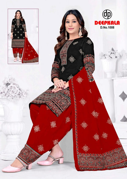 Afreen Vol 1 Ajrakh Special Deepkala Cotton Dress Material Manufacturer