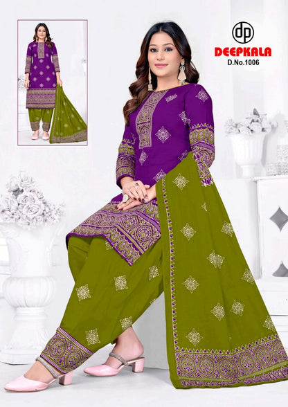 Afreen Vol 1 Ajrakh Special Deepkala Cotton Dress Material Manufacturer