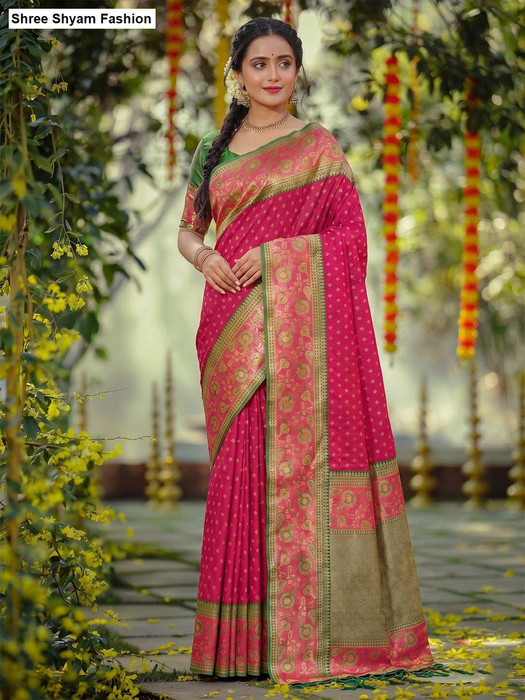 Afreen Vol 2 Shree Shyam Fashion Silk Sarees Supplier Ahmedabad
