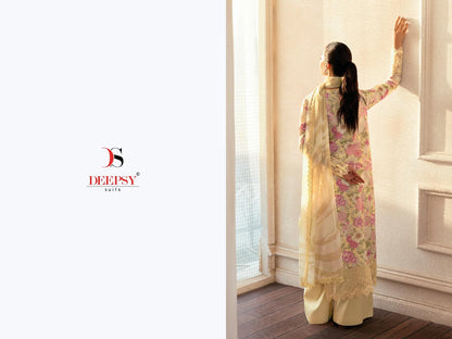 Afrozeh Lawn 25 Deepsy Cotton Pakistani Patch Work Suits Manufacturer