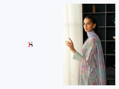 Afrozeh Lawn 25 Deepsy Cotton Pakistani Patch Work Suits Manufacturer