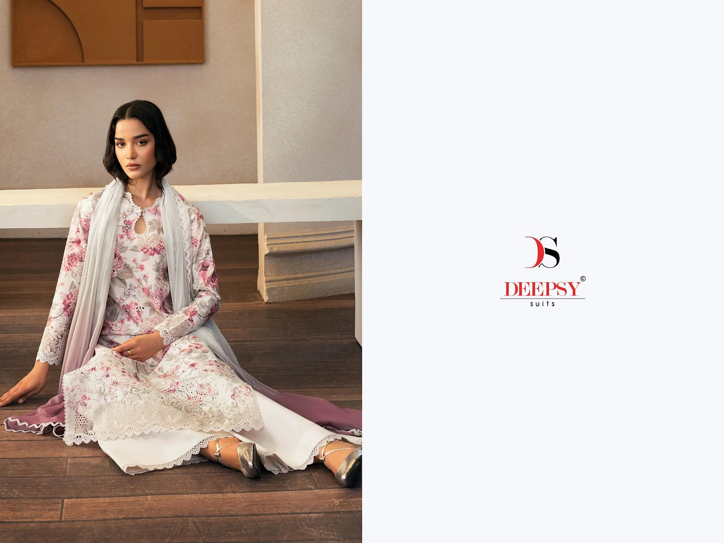 Afrozeh Lawn 25 Deepsy Cotton Pakistani Patch Work Suits Manufacturer