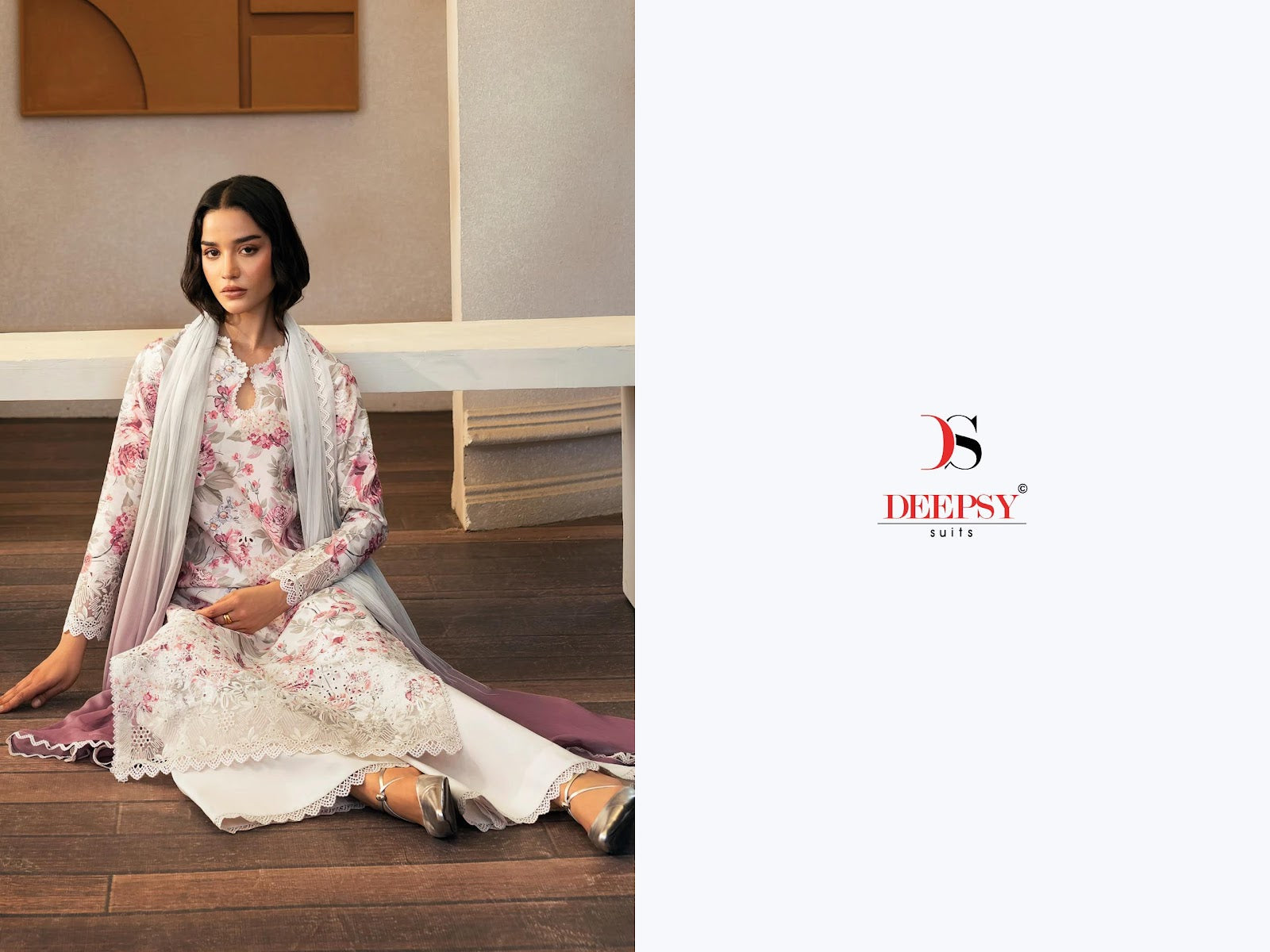 Afrozeh Lawn 25 Deepsy Cotton Pakistani Patch Work Suits Manufacturer