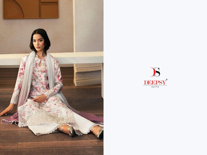 Afrozeh Lawn 25 Deepsy Cotton Pakistani Patch Work Suits Manufacturer