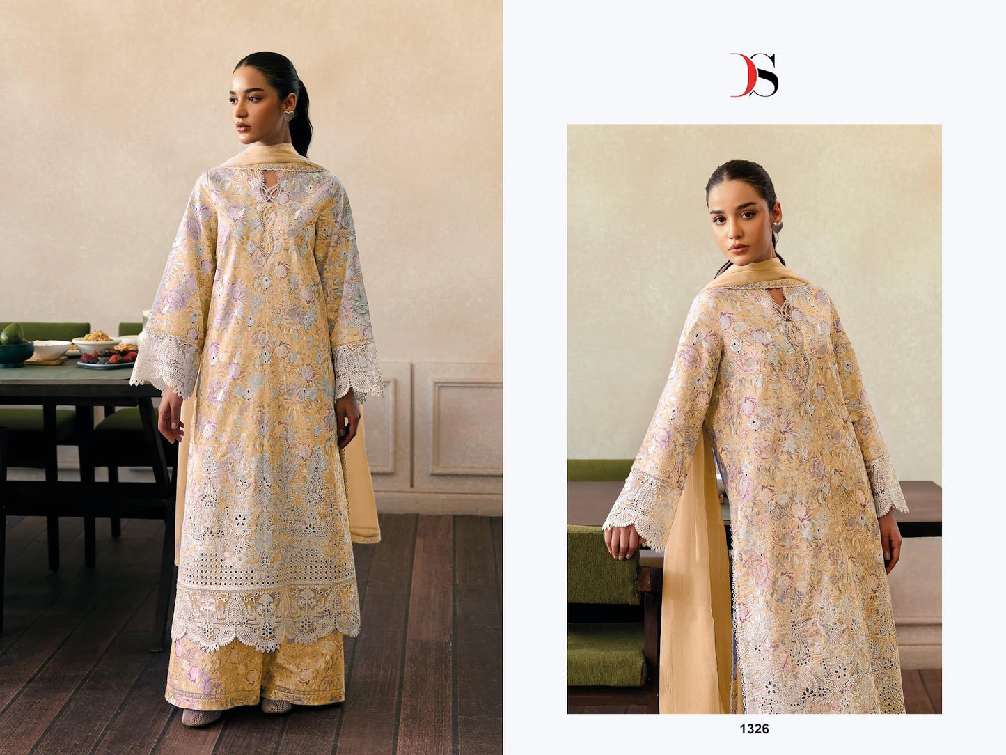 Afrozeh Lawn 25 Deepsy Cotton Pakistani Patch Work Suits Manufacturer