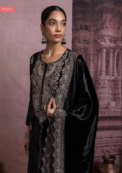 Afsana Naariti Velvet Suits Manufacturer Gujarat