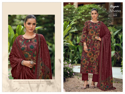 Afsana Reyna Corduroy Pashmina Suits Wholesaler India