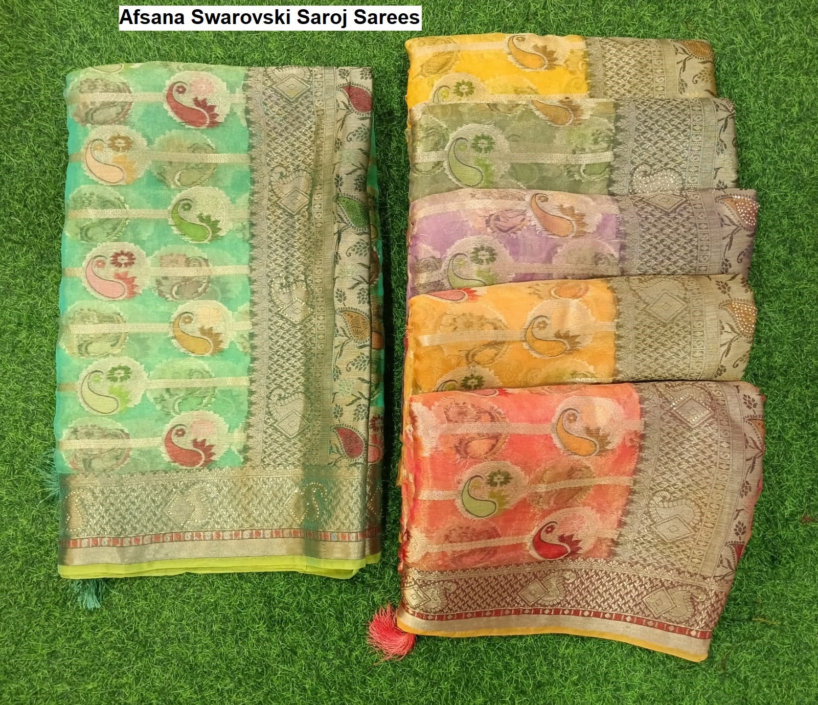 Afsana Swarovski Saroj Sarees Wholesale Price