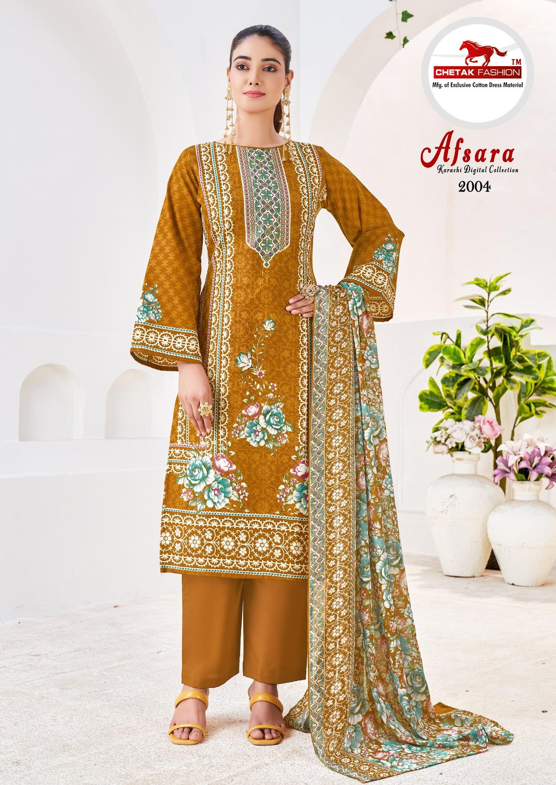 Afsara Vol 2 Chetak Fashion Soft Cotton Karachi Salwar Suits Manufacturer Gujarat