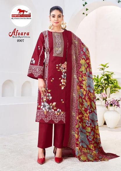 Afsara Vol 2 Chetak Fashion Soft Cotton Karachi Salwar Suits Manufacturer Gujarat