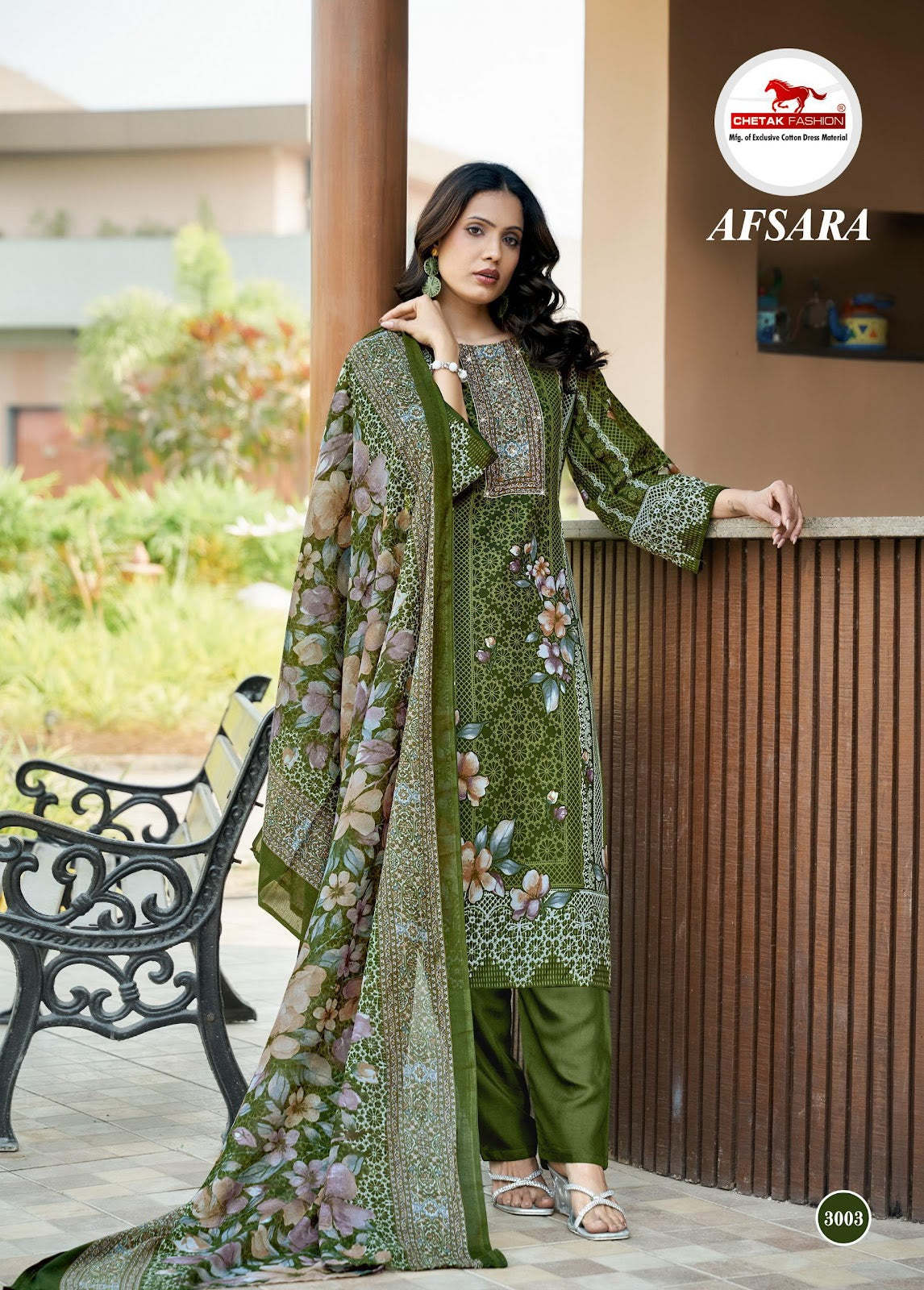 Afsara Vol 3 Chetak Fashion Mix Cotton Karachi Salwar Suits Supplier Ahmedabad