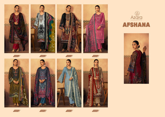 Afshana Radhika Fashion Cambric Cotton Pant Style Suits Exporter Gujarat