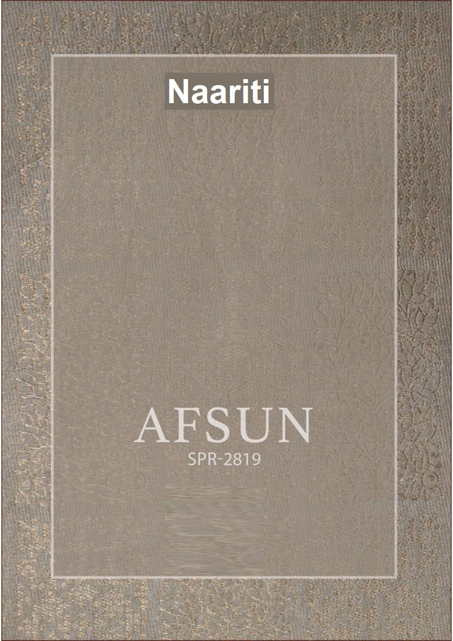 Afsun 2819 Naariti Silk Jacquard Pant Style Suits Manufacturer India