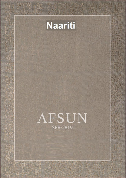 Afsun 2819 Naariti Silk Jacquard Pant Style Suits Manufacturer India