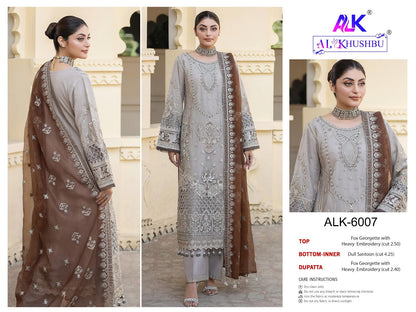 Agha Noor Vol 2 6006-6008 Alk Georgette Pakistani Salwar Suits Supplier