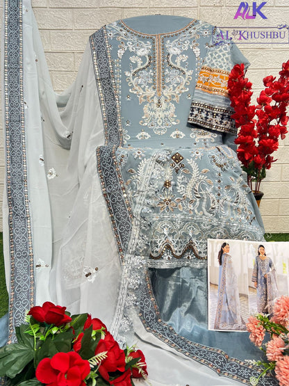 Agha Noor Vol 2 6006-6008 Alk Georgette Pakistani Salwar Suits Supplier