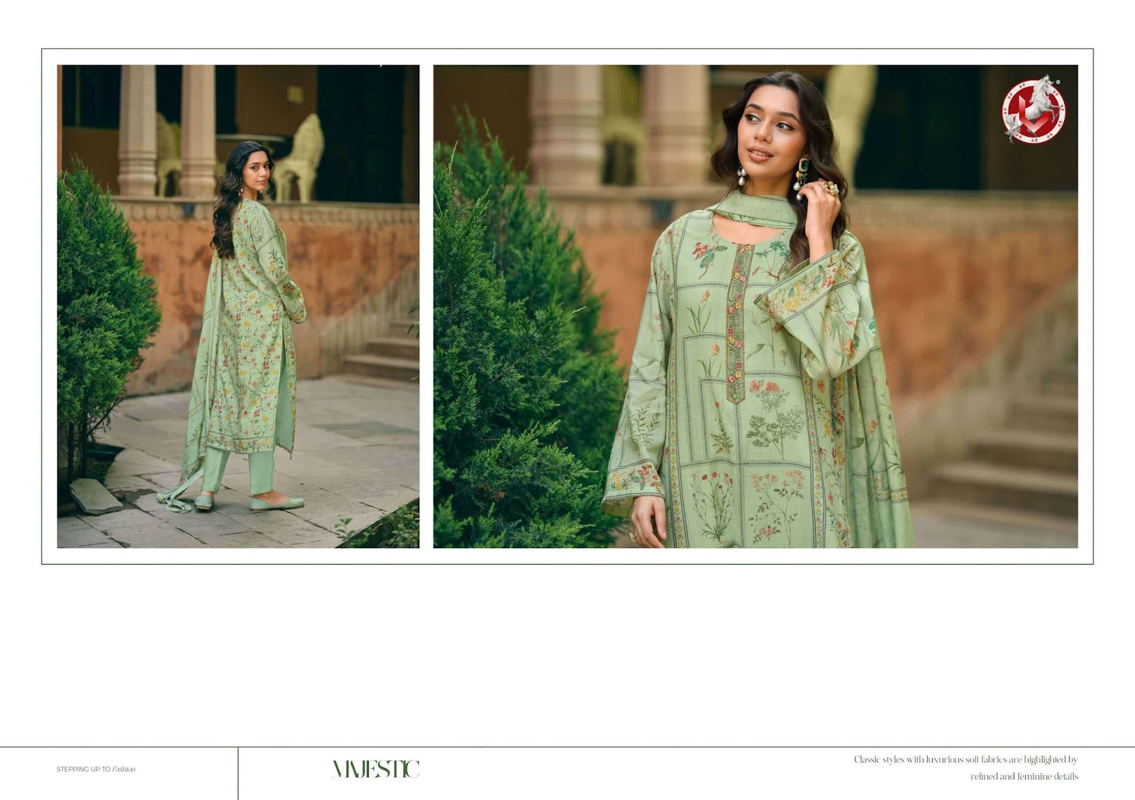 Ahaana Vivek Mul Cotton Pant Style Suits Supplier Gujarat