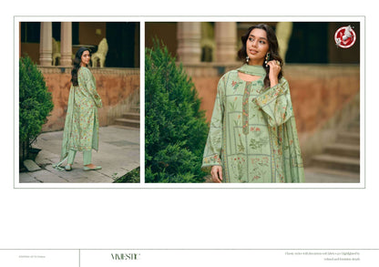 Ahaana Vivek Mul Cotton Pant Style Suits Supplier Gujarat