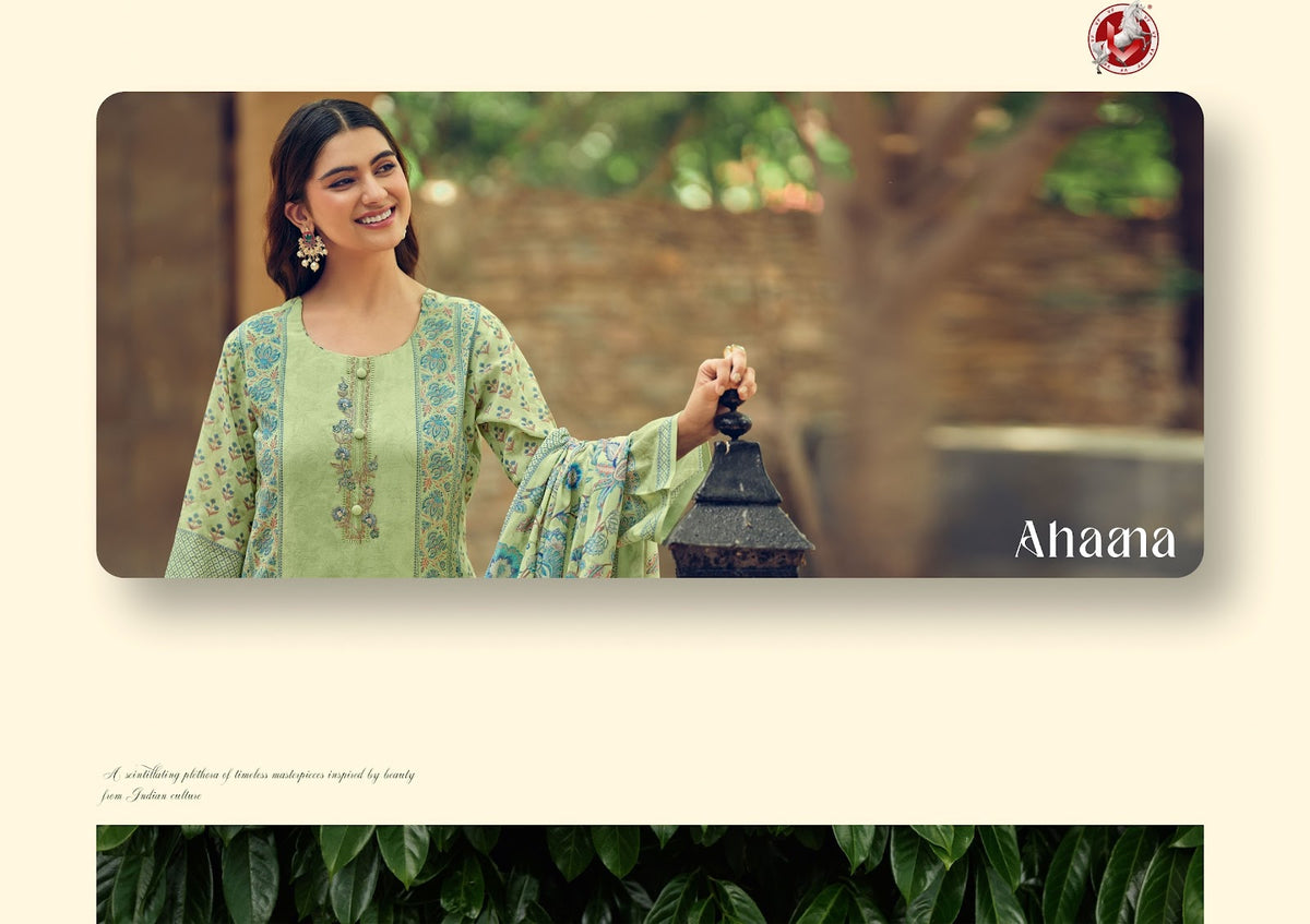 Ahaana Vivek Pashmina Suits Exporter Gujarat