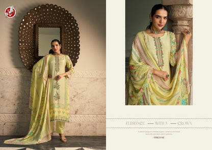 Ahaana Vol 2 Vivek Maslin Pant Style Suits Wholesale Price