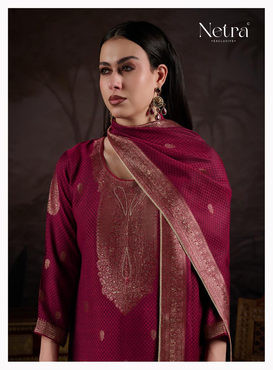 Ahana Netra Pashmina Suits Wholesaler Ahmedabad