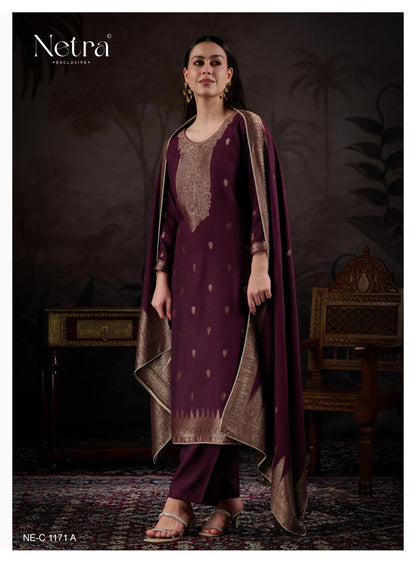 Ahana Netra Pashmina Suits Wholesaler Ahmedabad