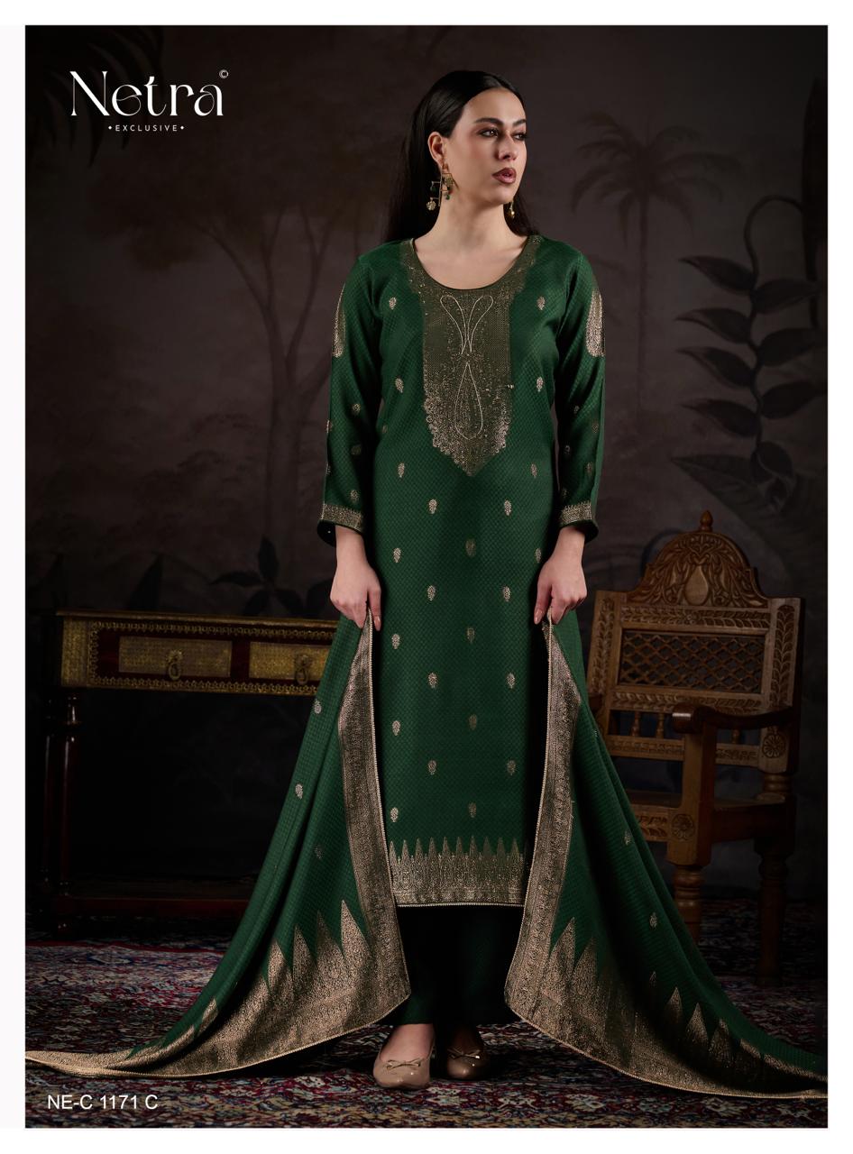 Ahana Netra Pashmina Suits Wholesaler Ahmedabad