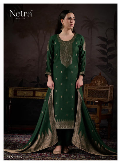 Ahana Netra Pashmina Suits Wholesaler Ahmedabad