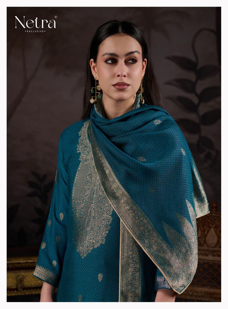 Ahana Netra Pashmina Suits Wholesaler Ahmedabad