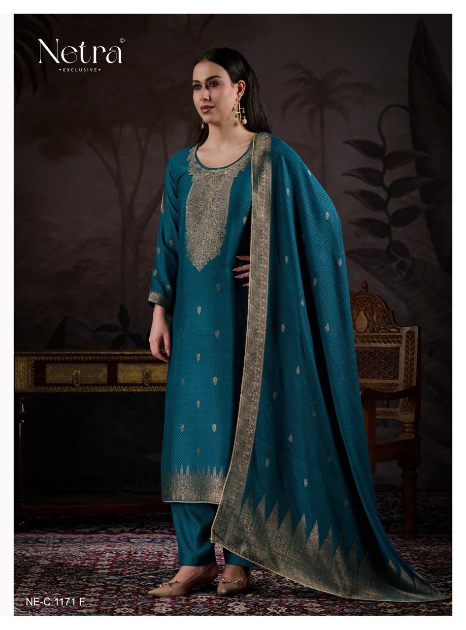 Ahana Netra Pashmina Suits Wholesaler Ahmedabad