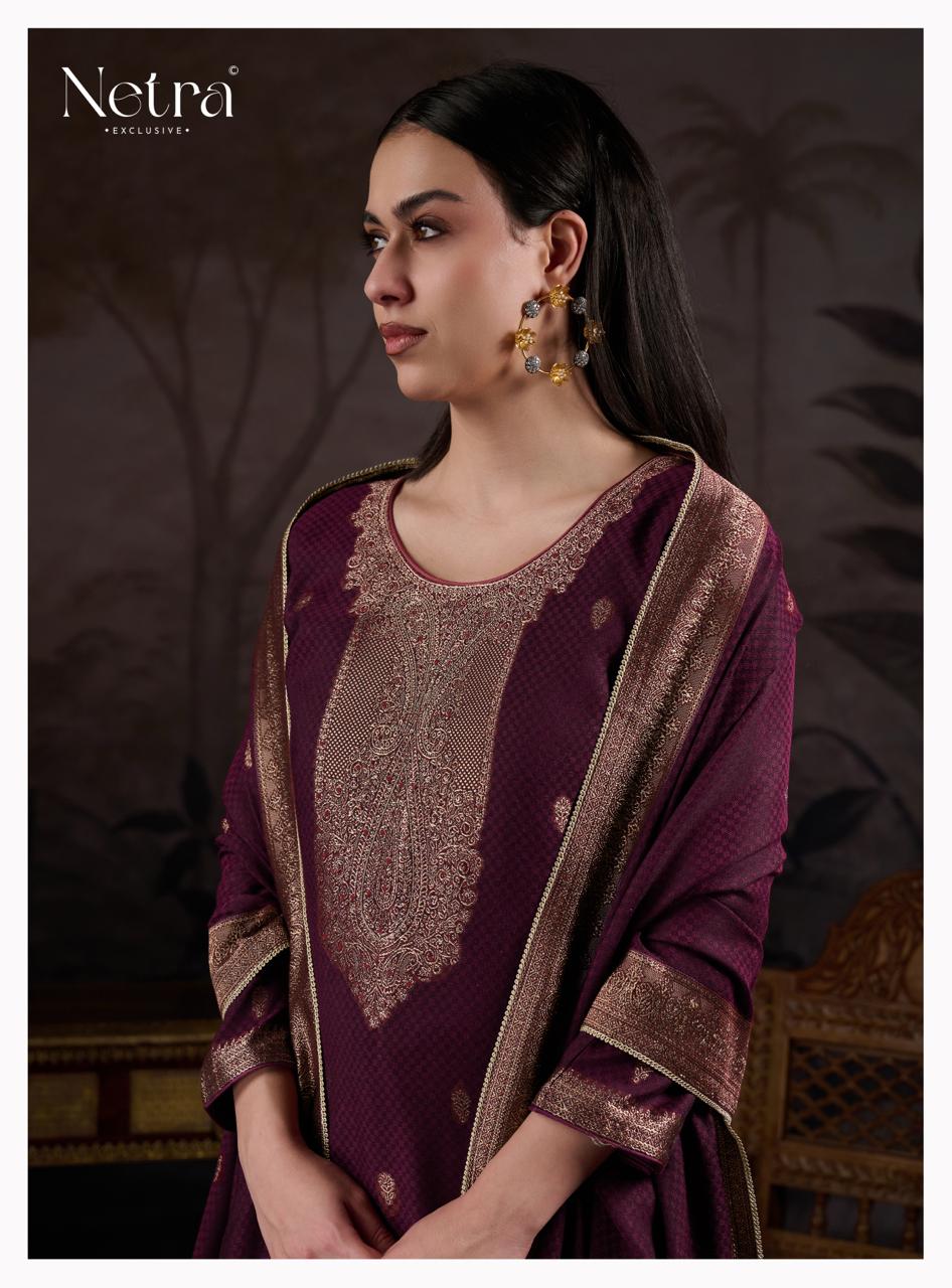 Ahana Netra Pashmina Suits Wholesaler Ahmedabad