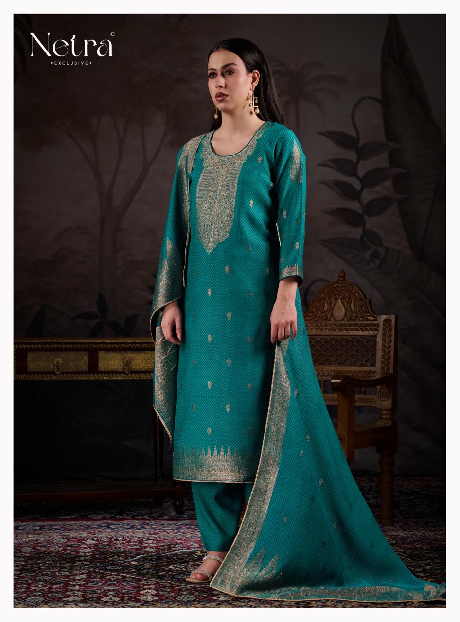 Ahana Netra Pashmina Suits Wholesaler Ahmedabad